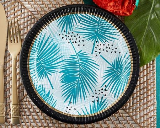 Tropical Chic Paper Plates