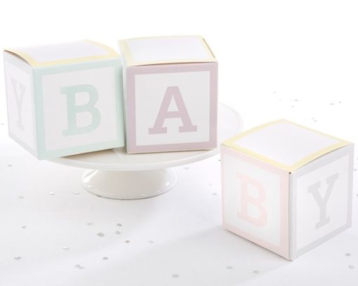 Baby Blocks Favor Box (Set of 24)