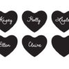 Chalk Heart Stickers (Set of 12)