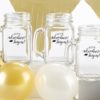 Graduation Adventure Begins 16 oz. Mason Jar Mug (Set of 4)