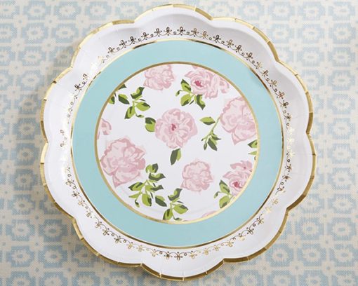 Tea Time Whimsy Paper Plates