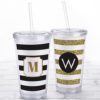Acrylic Tumbler with Personalized Insert - Classic
