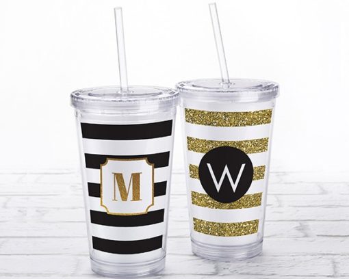 Acrylic Tumbler with Personalized Insert - Classic