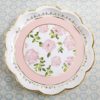 Tea Time Whimsy Paper Plates - Pink