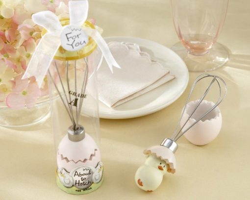 "About to Hatch" Stainless-Steel Egg Whisk in Showcase Gift Box