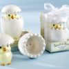 "About to Hatch" Ceramic Baby Chick Salt & Pepper Shakers