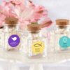 "Petite Treat" Square Glass Favor Jar - Religious (Set of 12) (Available Personalized)