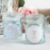 Personalized Glass Favor Jars - Ethereal (Set of 12)