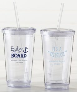 Personalized Printed Acrylic Tumbler - Baby Shower