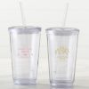 Personalized Printed Acrylic Tumbler - Winter