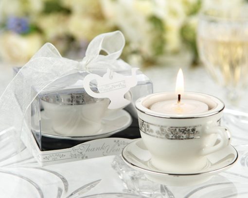 Teacups and Tealights Miniature Porcelain Tealight Holders