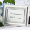 "Beautifully Beaded" Photo Frame/Placeholder "As seen in the hit movie 27 Dresses"