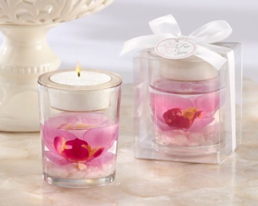 "Elegant Orchid" Tealight Holder