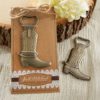 "Just Hitched" Cowboy Boot Bottle Opener