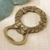 Gold Laurel Bottle Opener