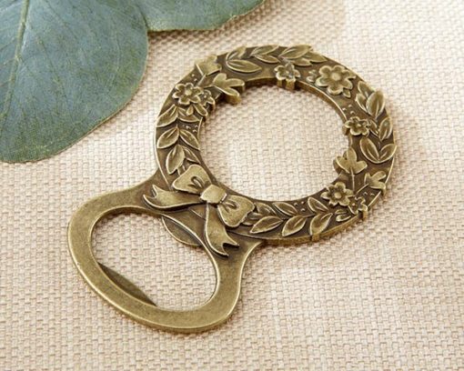 Gold Laurel Bottle Opener