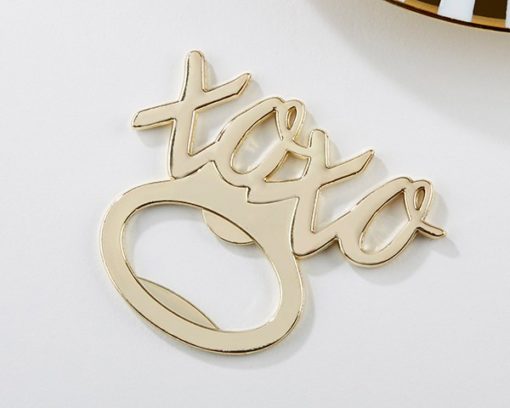 XOXO Gold Bottle Opener