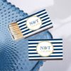 Personalized White Matchboxes - Nautical (Set of 50)