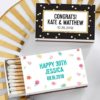 Personalized White Matchboxes - Party Time (Set of 50)