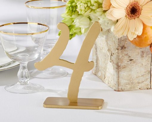 "Good As Gold" Classic Table Numbers (1-6)