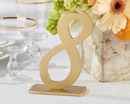"Good As Gold" Classic Table Numbers (7-12)