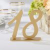 "Good As Gold" Classic Table Numbers (13-18)