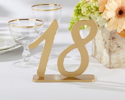 "Good As Gold" Classic Table Numbers (13-18)
