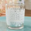 "Lace" Glass Tealight Holder (Set of 4)