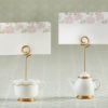 Tea Time Whimsy Place Card Holder (Set of 6)