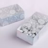 Watercolor Frosted Floral Slide Favor Box (Set of 24)