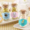 "Vintage" Milk Bottle Favor Jar - Baby (Set of 12) (Available Personalized)
