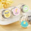 Mini Glass Favor Jar - Baby (Set of 12) (Available Personalized)