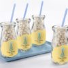 "Vintage" Milk Bottle Favor Jar - Birthday (Set of 12) (Available Personalized)