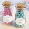 "Gender Reveal" Personalized Milk Jar (Set of 12)