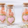 Personalized Milk Jar - Sweet Heart (Set of 12)