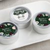 Personalized Silver Round Candy Tin - Romantic Garden (Set of 12)