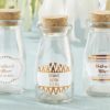 Personalized Milk Jar - Copper Foil (Set of 12)