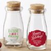 Personalized Milk Jar - Holiday (Set of 12)