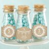Personalized Milk Jar - Rustic Charm Baby Shower (Set of 12)