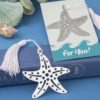 Book lovers collection starfish bookmarks for beach themed favors