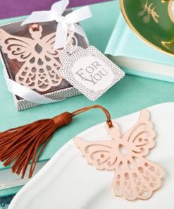 Rose gold guardian Angel book mark from fashioncraft