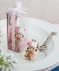 Vintage Baby Girl Key Rings from Fashioncraft
