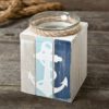 Anchor candle holder with Candle from gifts by fashioncraft