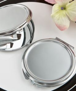 Perfectly plain collection Silver Metal Mirror