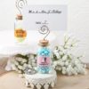 Personalized Perfectly Plain Glass Jar with place card holder