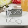 Infinity design silver metal bottle opener