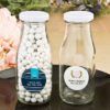 Monogram Collection milk bottles