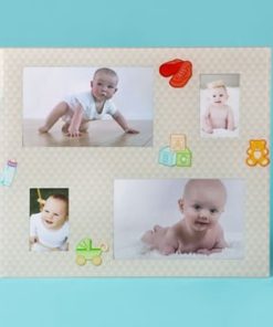 Glass baby collage frame from gifts by fashioncraft