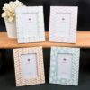Delicate Pastel shaded 4 x 6 photo frames from gifts by fashioncraft