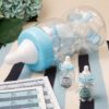 Personalized expressions collection Giant blue baby bottle bank container